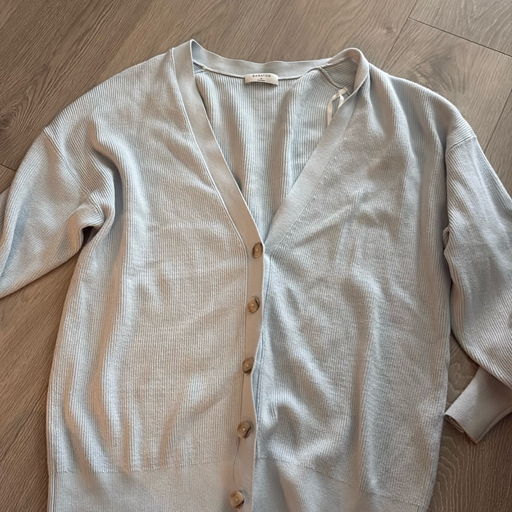 Babaton Cardigan - Size M - Fluid Blue